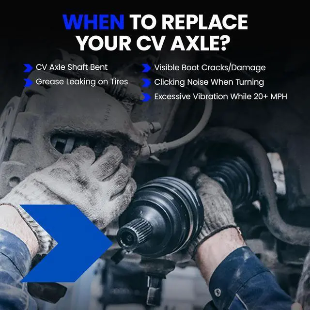 Alt view image 7 of 7 - Front CV Axle Shaft Assembly for Hyundai Sonata 2015-2019,49501C2260 | For Kia Optima 2016-2020, Front Driver Side, 2.4L L4, M22×1.5, 38.4", 40Cr Steel, Replace# 66-3830, NCV71001K, 66-3830