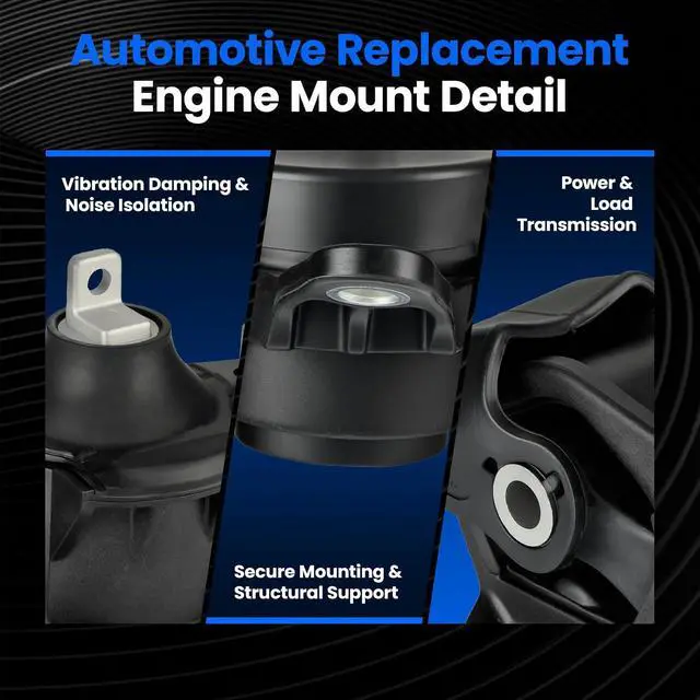 Alt view image 5 of 6 - Engine Motor Mount Set 5PCS Compatible with Acura TSX 2009-2011 2.4L, Compatible with Honda Accord 2008-2012 2.4L, for Crosstour 2012 2.4L, Replace for A4561 A4565 A4570 A4572 A4584