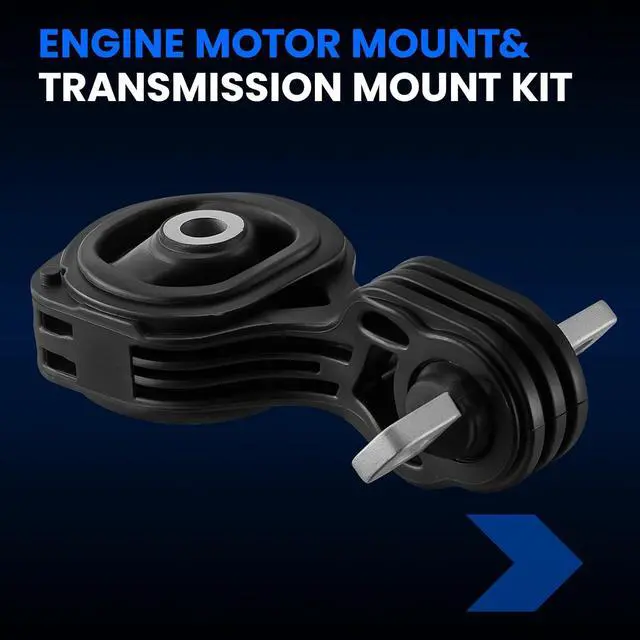Alt view image 3 of 6 - Front Engine Motor Mount 1PCS Compatible with Honda Civic 2006-2011 L4 1.8L, Replace for A4543
