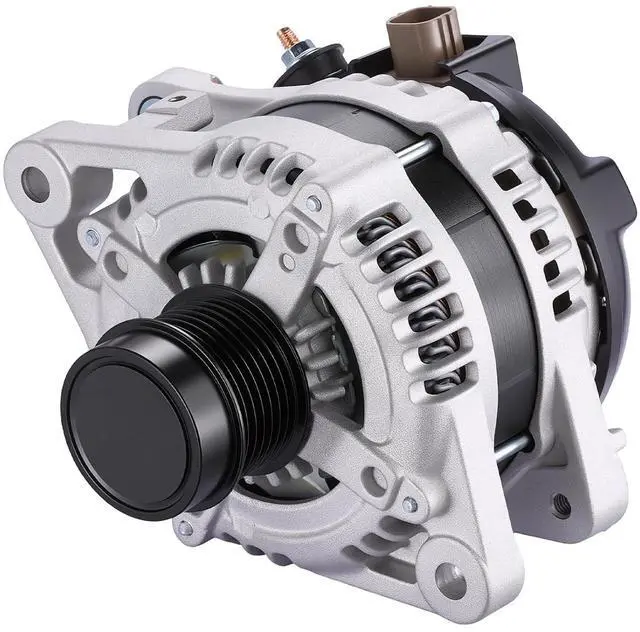Main image of 11346 Alternator for Volvo S60 2012 2.5L L5, 180A | 12V, For Volvo S60 2011-2016, CCW Counterclockwise Rotation, w/Decoupler Pulley, Internal Fan, Internal Regulator