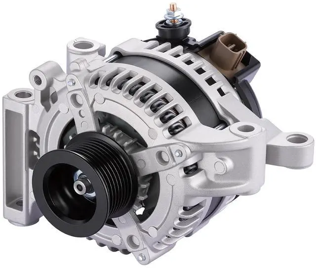 Main image of 11350 Alternator for Toyota Tundra 2009-2019 5.7L V8, 100A | For Toyota Tundra 2010-2019. 12V, Clockwise Rotation, 8-Groove, Internal Fan, Internal Regulator