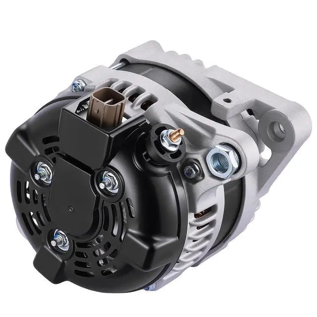 Alt view image 7 of 7 - 11346 Alternator for Volvo S60 2012 2.5L L5, 180A | 12V, For Volvo S60 2011-2016, CCW Counterclockwise Rotation, w/Decoupler Pulley, Internal Fan, Internal Regulator