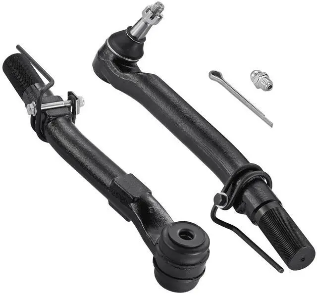 Main image of 2-PC Outer Tie Rod ES80754 ES80755 for Ford F-250 2005-2022, F-350 2005-2022, F-450 F-550 2005-2010 Super Duty, OE Ref: 5C3Z3A131EA,5C3Z3A131FA,6C3Z3A131E,6C3Z3A131G,7C3Z3A131E,7C3Z3A131F