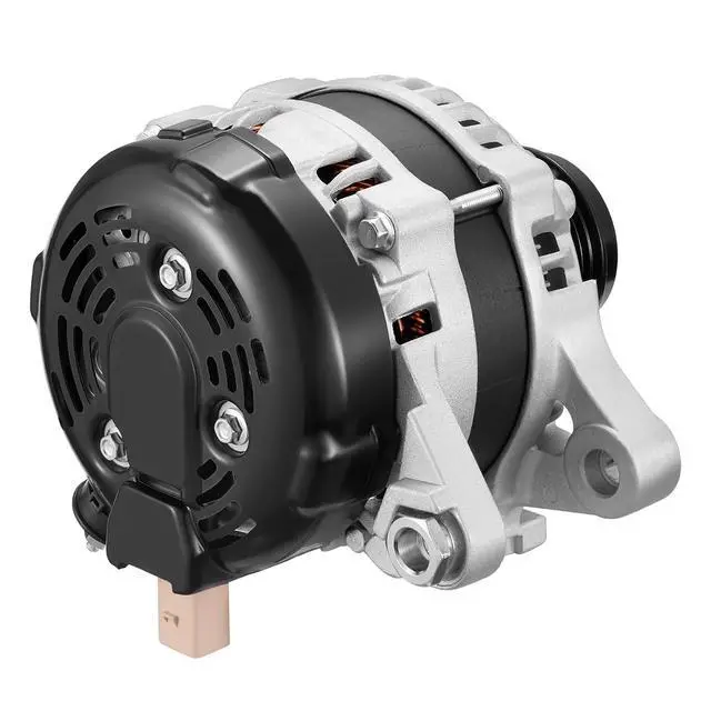 Alt view image 2 of 7 - 11776 Alternator for Toyota Tundra 20072020 5.7L V8, 125A | For Toyota Sequoia 20082022, For Lexus GX460 20112023. 12V, Clockwise Rotation, 6Groove Clutch Pulley