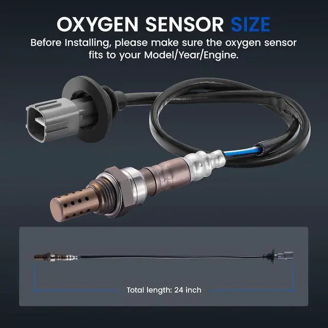 Alt view image 3 of 7 - Oxygen O2 Sensor 234-4623 Compatible with Lexus ES300 GS300, 88971387, 8946501090 Downstream Replacement Oxygen Sensor Compatible with Toyota Camry Celica,1PCS