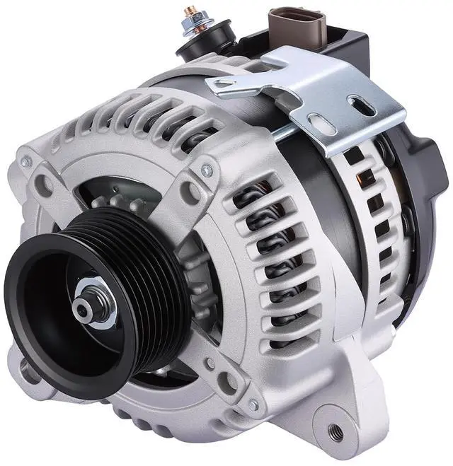 Main image of 13963 Alternator for Toyota Highlander 2001-2003 2.4L L4, 130A | 13963R, 104210-3140, 104210-3141, 27060-28130, 90-29-5606. 12V, High-Output, Clockwise Rotation, 7-Groove Pulley