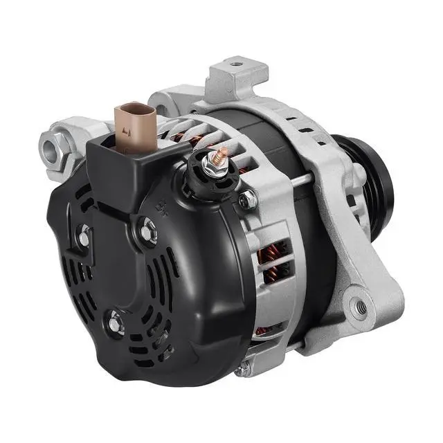 Alt view image 7 of 7 - 11693 Alternator for Toyota Corolla 20142019 1.8L L4, 115A | 12V, Clockwise Rotation, 6Groove Decoupler Pulley