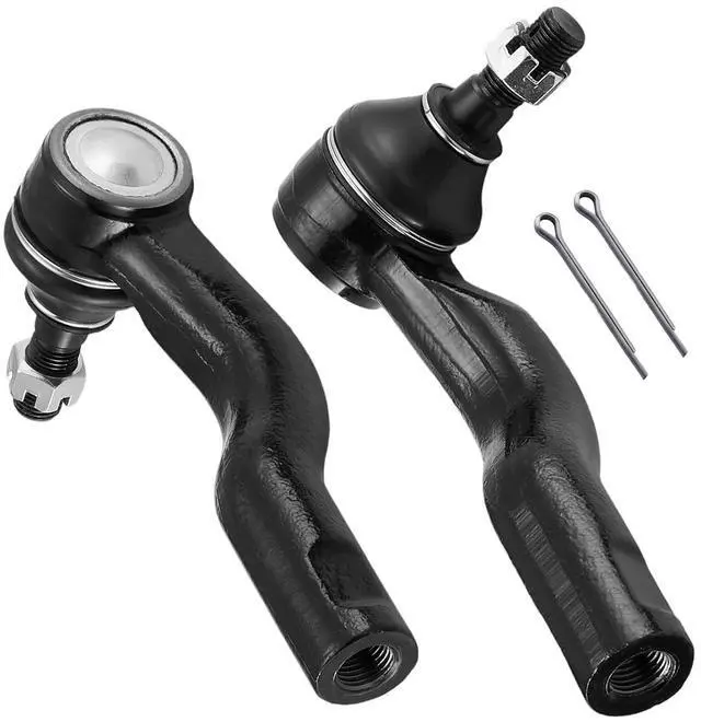 Main image of 2PCS ES800797 ES800798 Front Outer Tie Rod Ends Kit Compatible with Lincoln MKZ 2011-2012, Compatible with Ford Fusion 2010-2012, Fit for Mercury Milan 2010-2011
