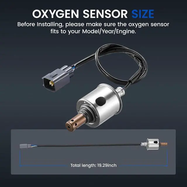 Alt view image 3 of 7 - Oxygen O2 Sensor 8946702040 Upstream Compatible with Toyota Corolla Matrix Prius, Compatible with Scion xD 1.8L L4 Oxygen Sensor Replacement 8946712030, 15624, 24661, 234-9056 1PCS