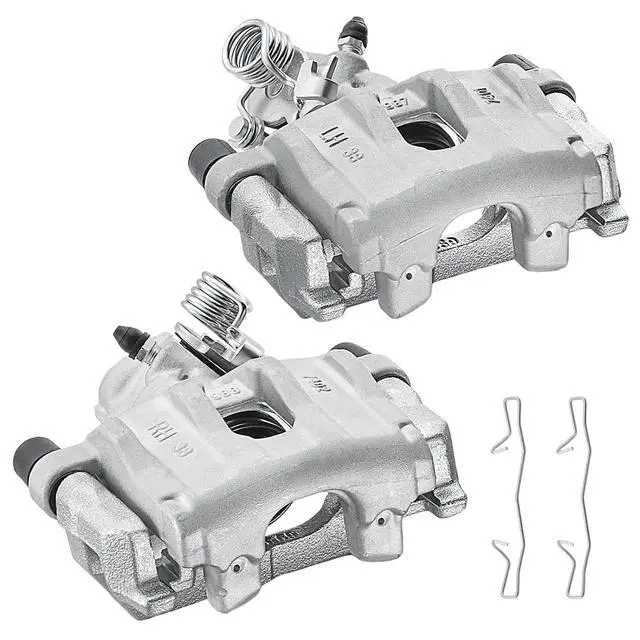 Alt view image 3 of 7 - Rear Brake Caliper Assembly Replaces for 19-B6284A 19-B6285A, Compatible with Ford C-Max 2013-2018 2.0L, for Escape 2013-2016 2.0L 2.5L, Compatible with Mazda 3 2010-2013 2.3L 2.5L