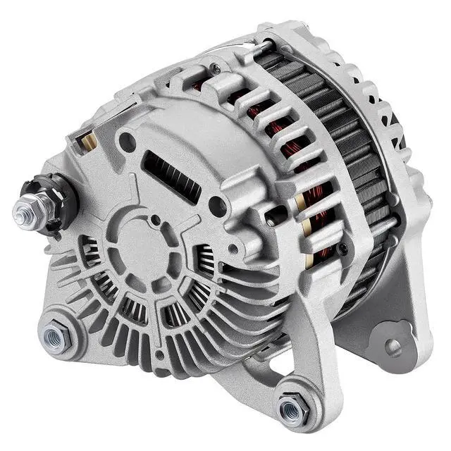 Alt view image 7 of 7 - 23100-1KM1A Alternator for Nissan Juke 1.6L l4 2011-2017, 110A | For Nissan Sentra 2017-2019. 12V, Clockwise Rotation, 6-Groove Clutch Pulley