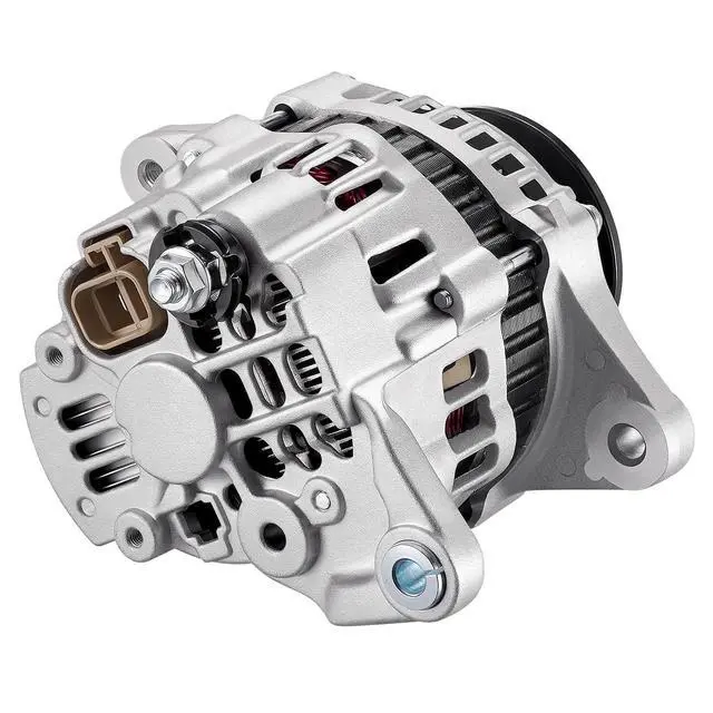 Alt view image 7 of 7 - 12566 Alternator for Nissan Lift Truck 20042009, 50A | For Mitsubishi Forklift FGC Series, 12V, Clockwise Rotation