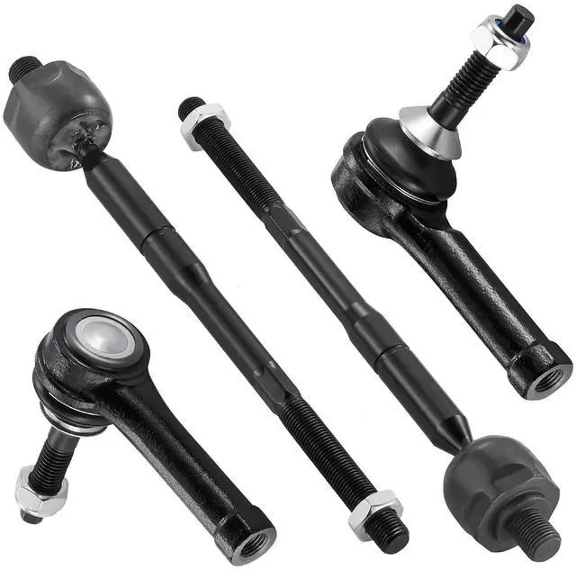 Main image of 4-PC Tie Rod Ends Kits Compatible with Ford Explorer 2011-2018,2xOuter tie rod ES800952,2xInner tie rod EV800893