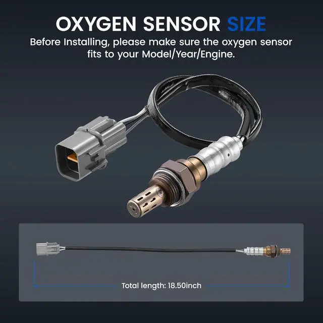 Alt view image 3 of 7 - Oxygen O2 Sensor 234-4191 Upstream Compatible with Hyundai Santa Fe/Sonata/Tiburon/Tucson, Compatible with Kia Magentis/Optima/Sportage,Oxygen Sensor Replacement for 3921037510, 3921037513,1PCS