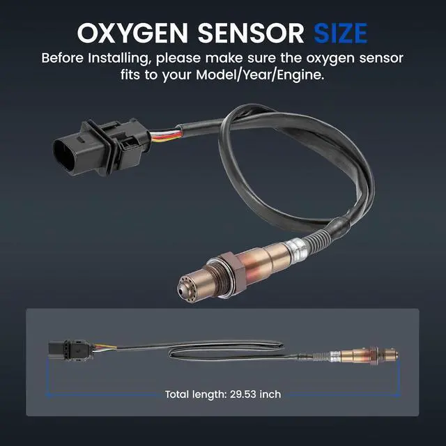 Alt view image 3 of 7 - Upstream Oxygen O2 Sensor 234-5055 for Kia Rio 2012-2018, Soul 1.6L L4, for Hyundai Accent 2012-2017, 392102B410 392102B210 O2 Sensor Replacement, 1PCS