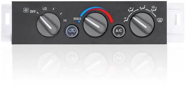 Main image of 599-007 HVAC A/C Heater Climate Control Panel Module with Blower Motor Switch Compatible with Chevy,Compatible with GMC C1500 C2500 C3500 K1500 K2500 K3500 Suburban Tahoe Yukon