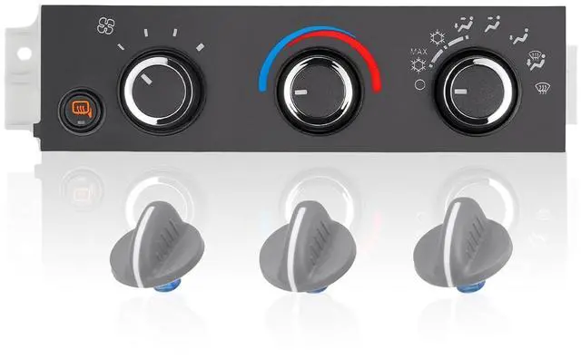 Main image of 599-294 HVAC A/C Heater Climate Control Panel Module with Blower Motor Switch Compatible with Chevrolet Express Cargo Pasajeros, Compatible with GMC Savana 1500 2500 3500 4500