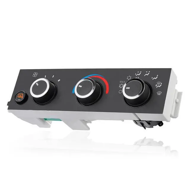Alt view image 2 of 7 - 599-294 HVAC A/C Heater Climate Control Panel Module with Blower Motor Switch Compatible with Chevrolet Express Cargo Pasajeros, Compatible with GMC Savana 1500 2500 3500 4500