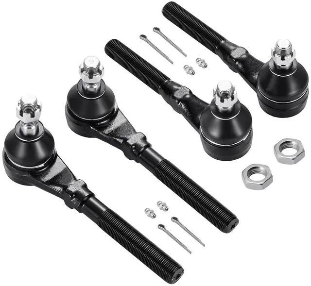 Main image of 4PCS ES3369 ES3370 Front Outer Tie Rod End kit Compatible with Ford F-150 1997-2004