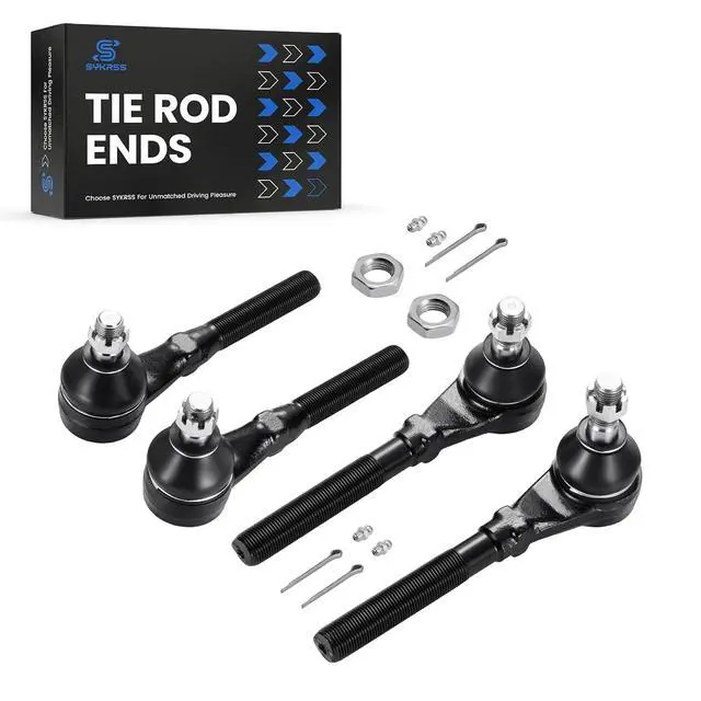 Alt view image 5 of 7 - 4PCS ES3369 ES3370 Front Outer Tie Rod End kit Compatible with Ford F-150 1997-2004