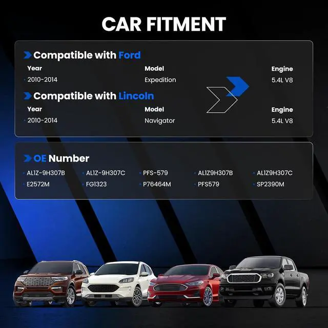 Alt view image 3 of 7 - E2572M Fuel Pump Module Assembly Compatible with Ford Expedition 2010-2014, Compatible with Lincoln Navigator 2010-2014, 5.4L V8 FLEX, Replaces FG1323, P76464M