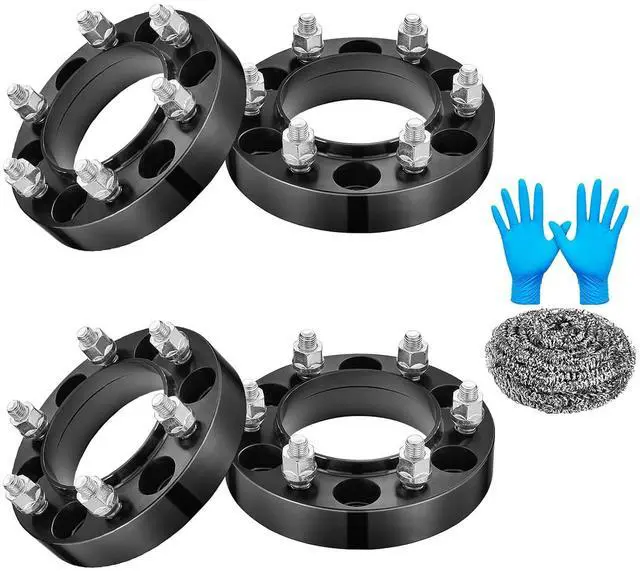 Main image of 6x139.7(6x5.5) Wheel Spacers 1.5inch Compatible with Toyota 4Runner/FJ Cruiser/Land Cruiser/Sequoia Tacoma Tundra, 106mm Center Bore & 6 Lug Forged Wheel Adapters M12x1.5 for GX470 GX460, 4PCS