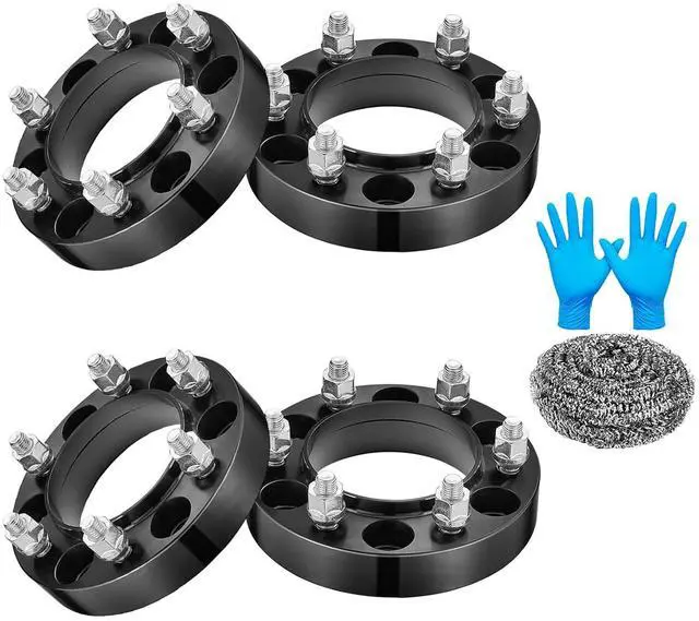 Main image of 6x139.7 (6x5.5) Wheel Spacers 1.25inch Compatible with Toyota 4Runner FJ Cruiser Sequoia Tacoma Tundra, 106mm Center Bore & 6 Lug Forged Wheel Adapters M12x1.5 Compatible with Lexus GX460, 4PCS
