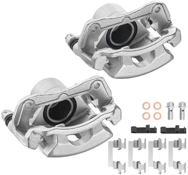 Main image of Front Brake Caliper Assembly Replaces for 18B4880 18B4881, Compatible with Chevrolet Cobalt 2005-2010 2.2L L4, Compatible with Pontiac Pursuit 2005-2006 2.2L L4, for Ion 2006-2007 2.2L 2.4L