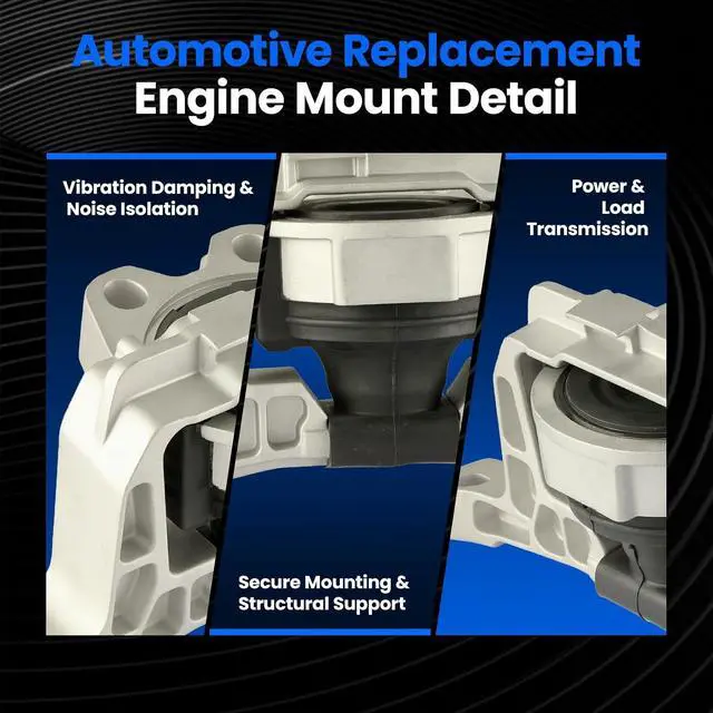 Alt view image 5 of 6 - Front Engine Motor Mount 1PCS Compatible with Ford Focus 2012-2018 L4 2.0L, Replace for A5646