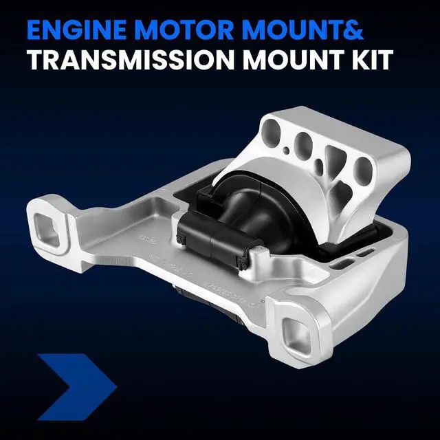 Alt view image 3 of 6 - Front Engine Motor Mount 1PCS Compatible with Ford Escape 2013-2019 2.5L L4, Compatible with Ford Focus 2013-2018 2.0L L4, Compatible with Lincoln MKC 2015-2019 2.0L 2.3L L4, Replace for A5631