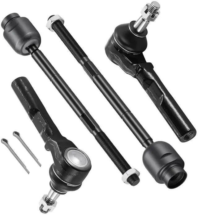 Main image of 4-PC Tie Rod Ends Kits Compatible with Chevrolet Malibu 2004-2012,2xOuter-ES800086 2xInner-EV80988