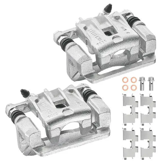 Alt view image 3 of 7 - Rear Brake Caliper Assembly Replaces for 19-B3457 19-B3456, Compatible with Hyundai Elantra 2007-2010 2.0L L4, GAS