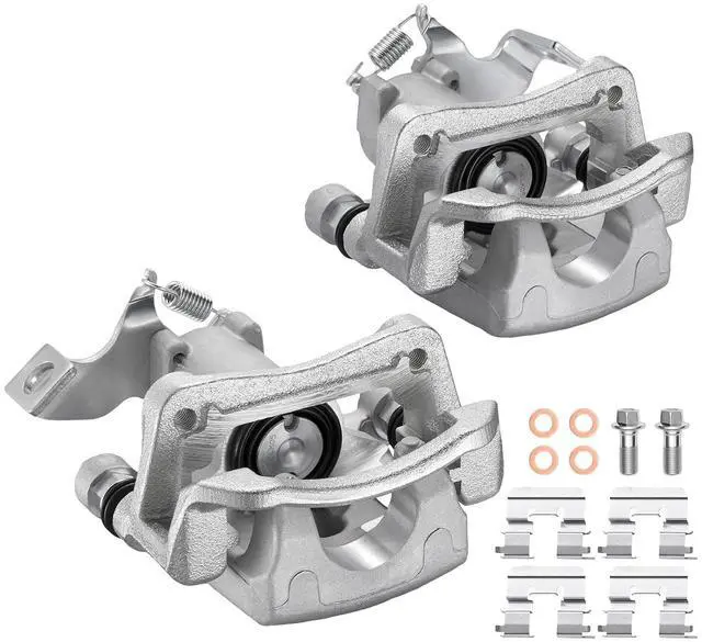 Main image of Rear Brake Caliper Assembly Replaces for 19B6788 19B6789, Compatible with Hyundai Elantra GT 2014-2017 2.0L, for Veloster 2012-2017 1.6L, Compatible with Kia Forte Forte5 2014-2018 2.0L, GAS