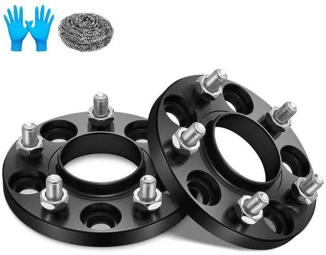 Main image of 5x114.3 Wheel Spacers 15mm Compatible with Infiniti EX35 FX50 G25 Q50 QX50, 66.1mm Center Bore & 5 Lug Forged 5x4.5 Wheel Adapters M12x1.25 Compatible with Nissan Altima Maxima Sentra, 2PCS