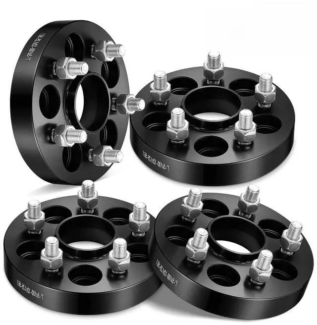 Main image of 5x100 Wheel Spacers 1inch (25.4mm) Compatible with Subaru XV Outback Legacy Impreza Forester, 56.1mm Center Bore & 6 Lug Forged Wheel Adapters M12x1.25 Compatible with Scion Saab, 4PCS