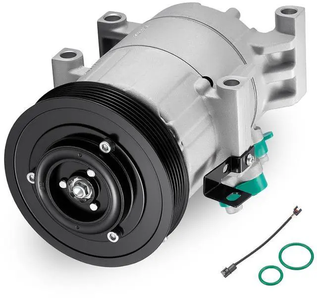 Main image of 168306 Air Conditioning A/C Compressor with Clutch Compatible with Hyundai Elantra 2017, Compatible with Kia Forte Koup 2014-2017, for Forte5 14-16, for Soul 2014-2019, 1.6L L4 GAS