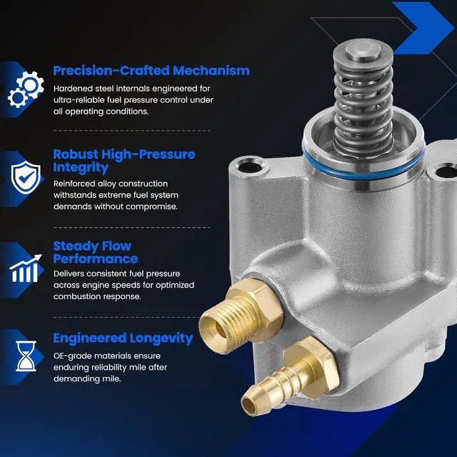 Alt view image 7 of 7 - GDP605 High Pressure Fuel Pump with Compatible with Porsche 2011-2014 2016-2018 Cayenne; Compatible with VW Touareg 2011-2017, 2018-2022 Atlas, 2012-2016 CC, 2012-2018 Passat
