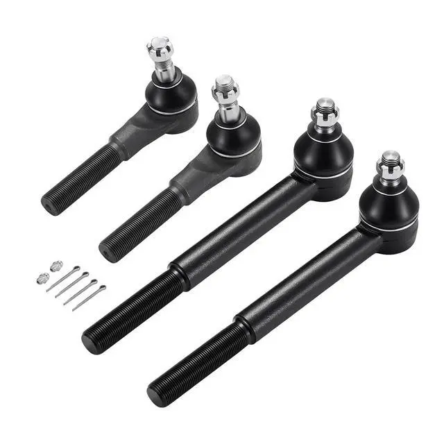 Alt view image 3 of 7 - 4-PC Tie Rod Ends Kits Compatible with Dodge Ram1500 1994-1999,2xInner tie rod ES3171,2xOuter tie rod ES3172