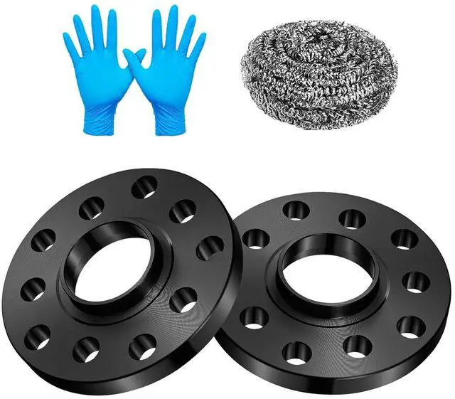 Main image of 5x112mm or 5x100mm Wheel Spacers 15mm Compatible with Audi A3 A4 A6 A8 Q3 TT, 57.1mm Center Bore 5Lug Forged Wheel Adapters M14x1.5 Compatible with Volkswagen Atlas Golf Jetta Eos Passat, 2PCS