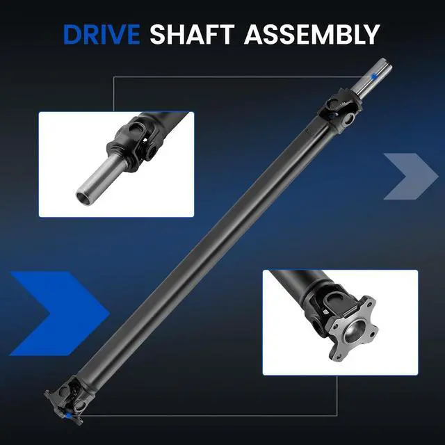 Alt view image 3 of 7 - 936-250 Rear Drive Shaft Assembly - Compatible with 1990-1993 Mazda Miata L4 1.6L All Body Styles