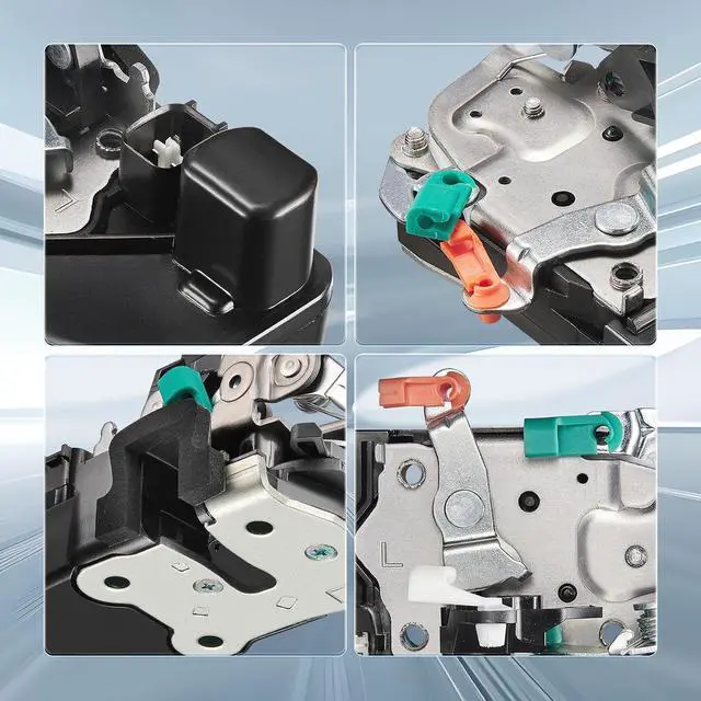 Alt view image 6 of 7 - 931-636 Front Left Driver Side Power Door Latch Compatible with Dodge 2002-2008 Ram 1500, 2003-2009 Ram 2500, 2003-2010 Ram 3500, Door Lock Actuator w/Latch Assembly