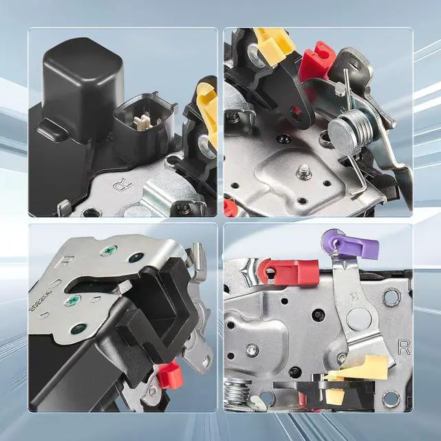 Alt view image 6 of 7 - 931-637 Front Right Passenger Side Power Door Latch Compatible with Dodge 2002-2008 Ram 1500, 2003-2009 Ram 2500, 2003-2010 Ram 3500, Door Lock Actuator w/Latch Assembly