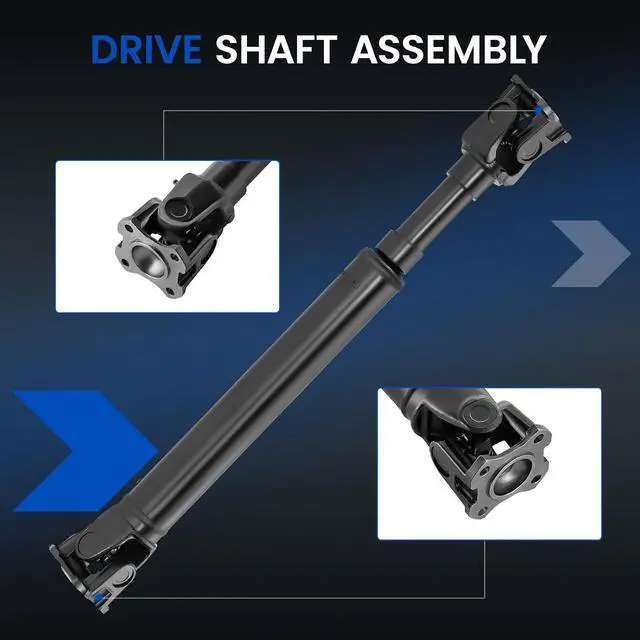 Alt view image 3 of 7 - 938-209 Front Drive Shaft Complete DriveShaft Assembly Compatible with Nissan 05-15 Armada, 05-19 Frontier, 05-12 Pathfinder, 04-15 Titan, 05-15 Xterra, Compatible with Suzuki 09-12 Equator