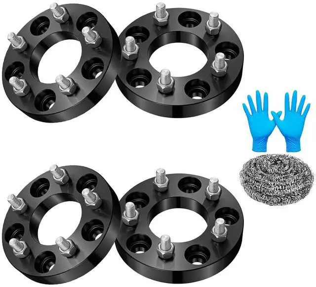 Main image of 5x120 to 5x114.3 Wheel Spacers 1 inch Compatible with Chevy SS Malibu Limited Impala Equinox Camaro, 71.4mm Center Bore Wheel Adapters M12x1.5 Compatible with Cadillac ATS CT5 CT6 CTS XT4,4PCS