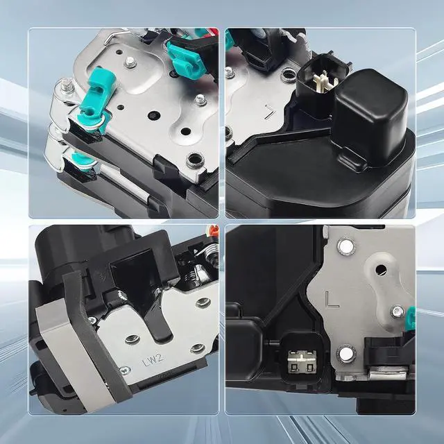 Alt view image 6 of 7 - 931-644 Front Right Passenger Side Power Door Latch Compatible with Dodge 2002-2010 Ram 1500, 2003-2009 Ram 2500, 2003-2010 Ram 3500, Door Lock Actuator w/Latch Assembly