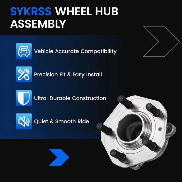 Alt view image 7 of 7 - 104412200E Rear Wheel Bearing and Hub Assembly Compatible with Tesla 3 2017-2022, Compatible with Tesla Y 2020-2021, Fits for RWD, 1 PCS