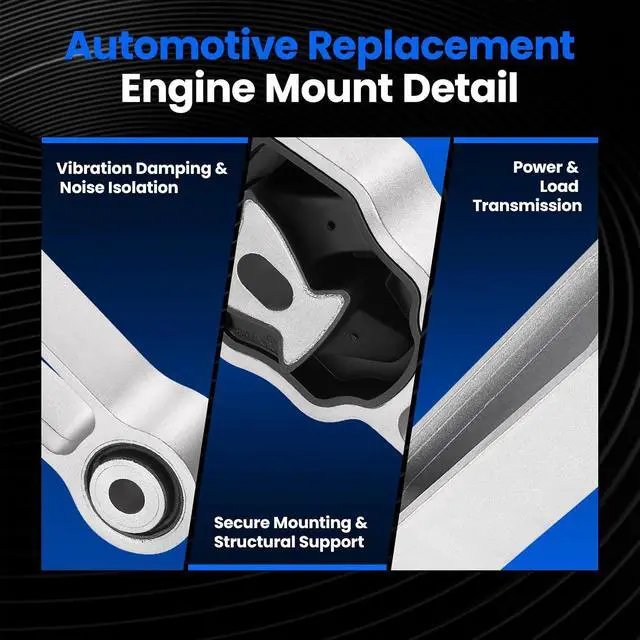 Alt view image 5 of 6 - Engine Motor Mount 1PCS Compatible with Volvo S60 S80 V60 V70 XC60 XC70, Compatible with Land Rover Discovery Sport LR2, Replace for A4071