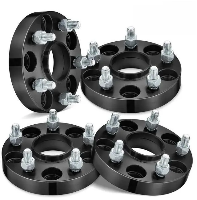 Main image of 1 inch 5x114.3mm Wheel Spacers Compatible with Lexus ES250 ES300h GS350 RX350, 60.1 mm Center Bore & 5 Lug Forged 5x4.5 Wheel Adapters M12x1.5 Compatible with Toyota Avalon RAV4, 4PCS