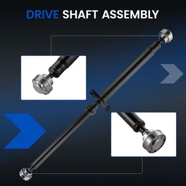 Alt view image 3 of 7 - 986-220 Rear Drive Shaft Complete DriveShaft Assembly Compatible with Dodge 2015-2019 Challenger V8 5.7L 6.4L RWD Automatic Trans