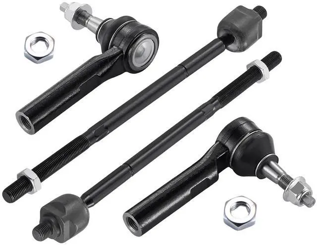 Main image of 4-PC Tie Rod Ends Kits Compatible with Dodge Journey 2009-2018,2xOuter-ES800408 2xInner-EV800611